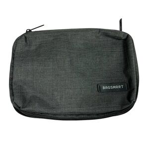 BagSmart Gray Grey Pomona Electronic Organizer Zip Zipper Travel Carry Bag